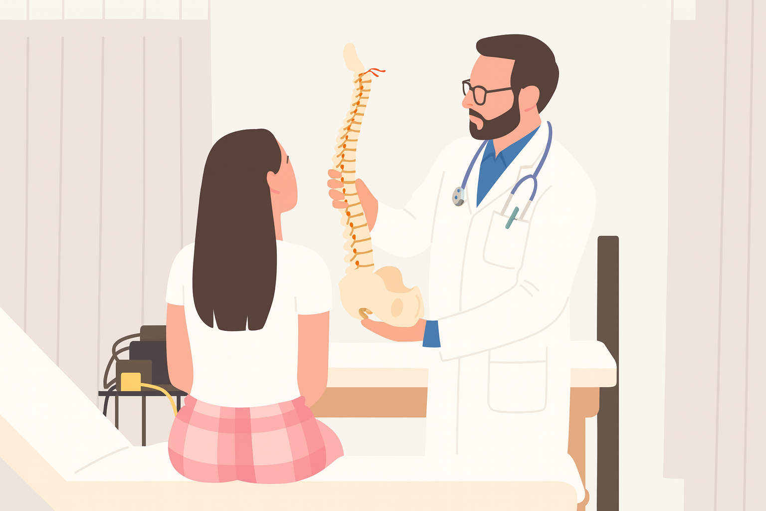 orthopedic doctor vector